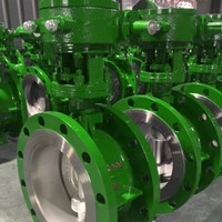 Válvula de Mariposa de Acero Fundido WCB de Alta Resistencia con Disco de Acero Inoxidable 316SS para Minería y Lodos