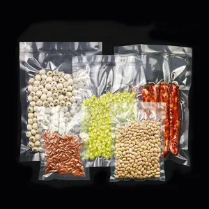 Sacs scellants de stockage sous vide Sacs d'emballage alimentaire scellés Sacs sous vide pour le stockage des aliments et des légumes