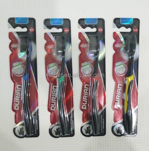 Cepillo de Dientes de Carbón Natural con Limpiador de Lengua, Personalizable con Logotipo OEM, MOQ Bajo, Muestra Gratis, <span class=keywords><strong>Entrega</strong></span> en 7 Días, Listo para Enviar - Product Image 2