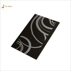 Láminas de Acero Inoxidable 304/316L con Grabado Personalizado EX139, Color PVD, Patrones Florales/Geométricos, Incluye Procesamiento de Soldadura - Product Image 2