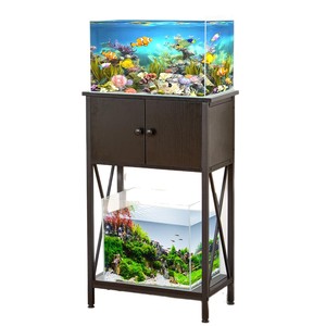 Soporte metálico para acuario de pared, estante de almacenamiento multifuncional para uso doméstico, moderno y minimalista para peces pequeños - Product Image 5