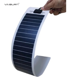 Panneau <span class=keywords><strong>solaire</strong></span> flexible 12V 24V ETFE monocristallin semi-rigide 10W 100W <span class=keywords><strong>200W</strong></span> 400W 500W pour <span class=keywords><strong>camping</strong></span>-<span class=keywords><strong>car</strong></span>, bateau, <span class=keywords><strong>camping</strong></span>, voiture - Product Image 1