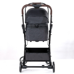 Chất lượng cao nhôm vật nuôi Xe đẩy 4 bánh xe chó và mèo giỏ hàng với không gian lưu trữ - Product Image 6