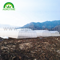 Grande tour hydroponique modulaire à effet de serre verticale Film PVC durable PE pour l'agriculture urbaine Système NFT stable pour la culture des plantes