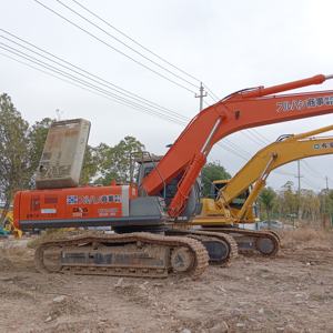 Excavadora HITACHI de orugas diésel de 35 toneladas usadas originales de alto rendimiento con precio competitivo a la venta - Product Image 4
