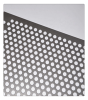 Écran perforé, panneau en acier inoxydable perforé, plaque en aluminium, plaque perforée, maille métallique ronde, grille de haut-parleur