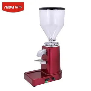 Máquinas De Moagem De Espresso Profissional NIBU Rebarbe Moedor De Café Máquina De Moinho De Café Elétrico Moedor