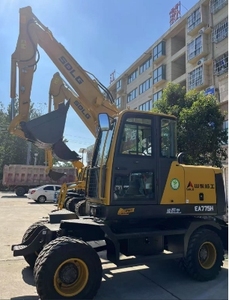Excavatrice SDLG EA775H 8 tonnes, pelle hydraulique en bon état avec moteur d'origine et composants principaux de la pompe - Product Image 4