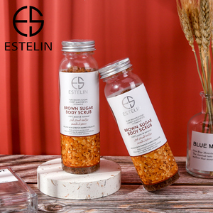 Gommage corporel exfoliant à l'huile d'amande douce et au sucre brun pur ESTELIN - Product Image 3
