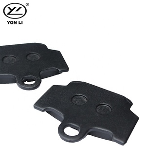 Nouvelles plaquettes de frein avant de haute qualité YONGLI semi-métalliques organiques E MARK OEM-Style rivetées sans amiante pour YAMAHA RXS 115/RX-<span class=keywords><strong>Z</strong></span>/<span class=keywords><strong>XT</strong></span> - Product Image 3
