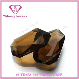 พลอยพลอยทัวร์มาลีนสังเคราะห์20มม. พลอยสีชมพูอเมทิสต์สีส้มเหลือง - Product Image 6