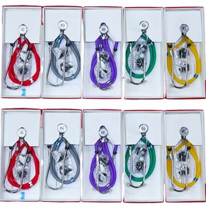 2025 Профессиональный однотрубный кардиологический стетоскоп из алюминиевого сплава Safebond для врачей, медсестер, ручной источник питания - Product Image 4