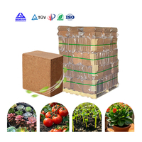Bloc/Brick de Fibre de Coco 100% Naturelle HB Brand, Fibre de Coco, Fibre de Coir, Pith de Coco, Minéraux Non Métalliques, pH 5.2-6.8, Faible EC 0.5S/cm
