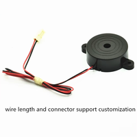 StrongFirst OEM Alarm Mobil Piezo Active Buzzer 12V 24V STMSPS42A-15 2800Hz Cocok dengan Sensor Parkir Mobil