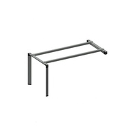 Pied de table pliante en acier métallique à cadre en acier de haute qualité