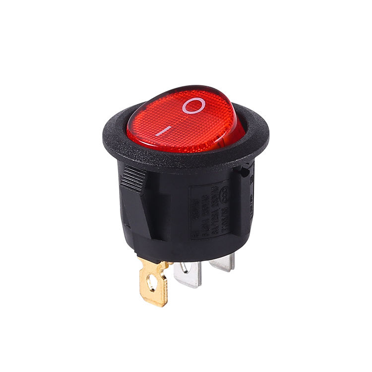 Ev Rocker Switch Customizable 3pin Electric Rocker Switch with LED Light