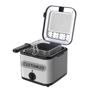 Nhà Máy Bán Buôn Nồi Chiên Sâu, Bán Phổ Biến Điện Nồi Chiên Sâu Thương Mại Thép Không Gỉ Nồi Chiên Sâu Máy - Product Image 1