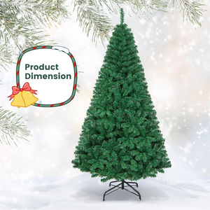 Árbol <span class=keywords><strong>de</strong></span> <span class=keywords><strong>Navidad</strong></span> Artificial <span class=keywords><strong>de</strong></span> Lujo <span class=keywords><strong>de</strong></span> 7 Pies, Decoración Navideña para el Hogar, Precio <span class=keywords><strong>de</strong></span> Fábrica - Product Image 6