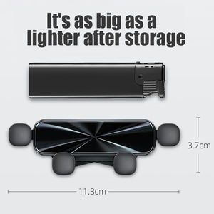 2024 dudukan telepon dudukan mobil gravitasi dudukan seluler Mobil Universal dudukan telepon seluler cocok untuk mobil - Product Image 2