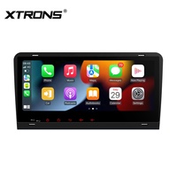 XTRONS 8.8 pouces 4 + 64GB Global 4G Android 14 IPS lecteur multimédia stéréo de voiture capteurs gyroscope AKM DSP intégrés pour Audi