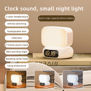 Altavoz inalámbrico 2025, reloj despertador con luz inteligente <span class=keywords><strong>para</strong></span> niños y adultos, dormitorio con luz RGB - Product Image 2