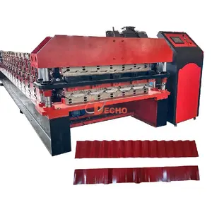 Hot Sale Double Layer Roll Forming Machine Zinc Roofing Sheet Metal Roof Making Machine Tile Making Machinery