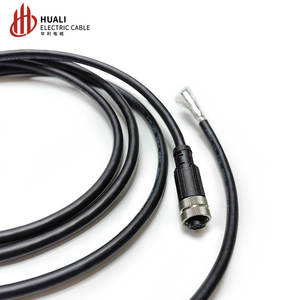 M12 Connector IP55 Waterdichte Luchtvaartstekker Draad 4-core 5-core 8-core Sensor Man Vrouw Spuitgieten Autoverbinding - Product Image 6