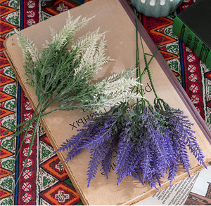 Bos Honing Thee Lavendel Gesimuleerde Bloem Fabrikant Groene Plant Groothandel Decoratie Ins Wind Cross Border Kunstbloem - Product Image 4