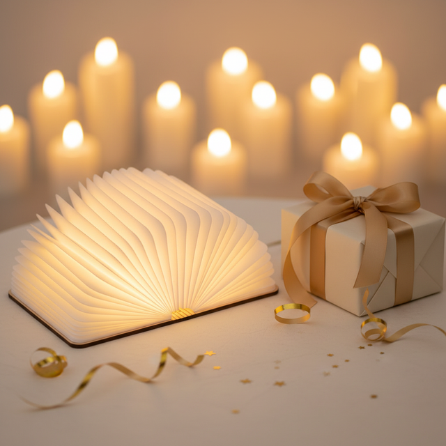 New Product Ideas Excellent Foldable Lumio Led Book Lamp Panel Book Reading Book Night Light Rechargeable Promotional Items