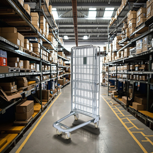 Bán Buôn Hậu Cần Xe Đẩy Lưu Trữ Lưới Lồng Xe Thép Vật Liệu Xử Lý Lồng Cho Hậu Cần Doanh thu Xe - Product Image 2