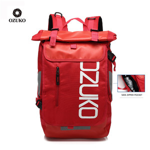กระเป๋าเป้สะพายหลัง <span class=keywords><strong>Ozuko</strong></span> <span class=keywords><strong>8020</strong></span> แบบสั่งทำโลโก้สำหรับโรงเรียน กันน้ำ ใช้ได้ทั้งชายและหญิง มีช่องใส่แล็ปท็อป  ขายส่ง - Product Image 1