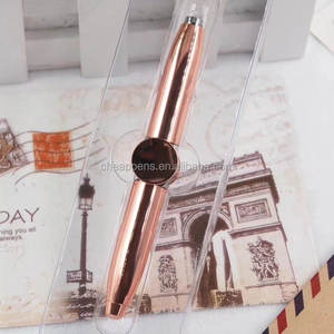 Toy Fidget Gyro Metal Hand Spinner Finger <b>Pen</b> with Led Light <b>Stylus</b> - Product Image 2