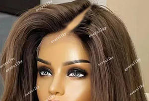 <span class=keywords><strong>Peluca</strong></span> de Cabello Humano Virgen Remy 100% con Ondas Sueltas en Forma de V, Color Rubio Castaño Miel Degradado, con Reflejos Chocolate, Forma de U, 250% de Densidad - Product Image 2