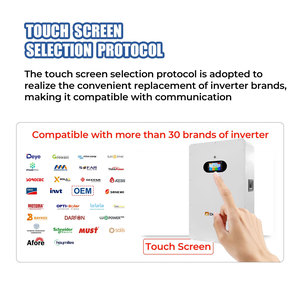 48V 51.2V 200AH 400ah Lithium Ion LiFePO4 treo tường Pin 10KW 20kW thời gian điện 10 năm đảm bảo chất lượng 8000 + có thể chia - Product Image 3