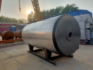 غلاية زيت حرارية صناعية أفقية مخصصة من سلسلة YY(Q)W تعمل بالزيت والغاز |   موقد زيت مستعمل من زونغشين - Product Image 3