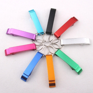Décapsuleur porte-clés mini portable en alliage d'aluminium multicolore pour cadeau promotionnel - Product Image 4