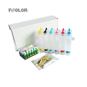 6 Colors T0821N Ciss Ink Supply System CISS Kit Tank For Epson T50 TX700W TX800FW