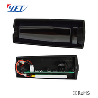 Sensor de haz único con cable de fotocélula YET610 AC/DC 12-24V Sensor de haz único infrarrojo para sistemas de seguridad