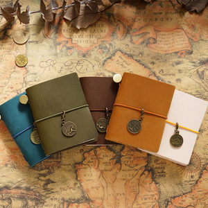 Handmade Vintage Leather Notebook Mini Journal Password <strong>Book</strong> Personalized Travel Diary Pocket School Office Gifts - Product Image 6
