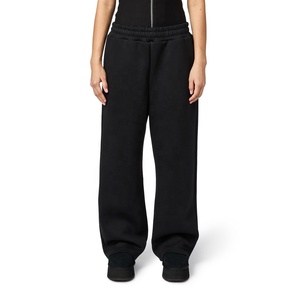 <span class=keywords><strong>Pantalon</strong></span> de survêtement de survêtement Streetwear personnalisé de haute qualité <span class=keywords><strong>pantalon</strong></span> de survêtement poids lourd 600 Gsm coton Baggy gris <span class=keywords><strong>pantalon</strong></span> de survêtement à jambe droite large pour hommes - Product Image 5