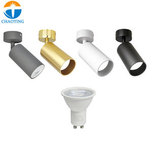 <span class=keywords><strong>Foco</strong></span> de Riel GU10 Italiano de Alta Venta, Carcasa de Aluminio Fundido a Presión para Bombillas de 5W 6W 7W 9W, Haz de Luz Estrecho y Enfocado, Luces LED de Techo - Product Image 1