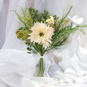 小花束仿生塑料人造玫瑰装饰花卉室内装饰花卉 - Product Image 2