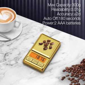 Batterie betriebene Gram Balance Mini Elektronische Taschen waage 200g/0,01g Kapazität Edelstahl für die Gewichts messung von Goldschmuck - Product Image 3