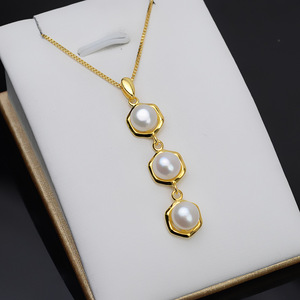 Colgante de Plata S925 con Múltiples Cuentas, Accesorios de Joyería Personalizados para Mujer, Bandeja Vacía Incluida - Product Image 3