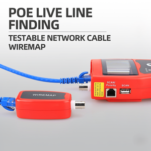 Testeur de câbles multifonctionnel pour lignes téléphoniques, réseaux RJ11, RJ45 et Ethernet - Product Image 2