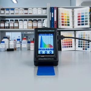 Colorímetro Portátil Sensegoodinstruments, Espectrofotómetro LED RGB Multimodo CIE Lab Hunter Lab, Mini USB 1nm - Product Image 6
