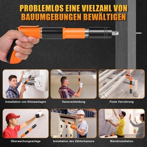 Mini Nail Gun Silencer Nail Gun Foreign Trade Staple Gun Strong Nagler Strong Ceiling Tool One Piece <b>Dropshipping</b> - Product Image 4