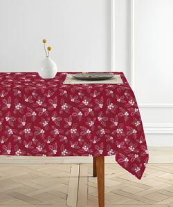 Skymoving giáng sinh vải cho khăn trải bàn ăn vải không thấm nước sang trọng Polyester hình chữ nhật Khăn trải bàn trang trí cho bảng - Product Image 5