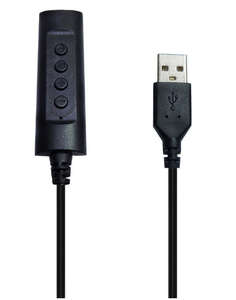 Cavo per scheda audio esterna da 3,5 mm a <span class=keywords><strong>USB</strong></span> con controllo del volume/microfoni/altoparlante - Product Image 3