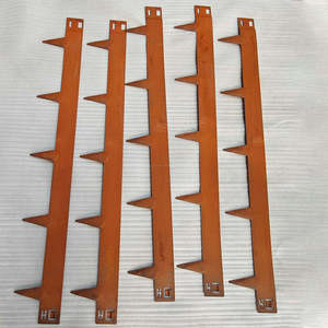 Borde de Jardín Rectangular de Acero Corten Sunsbuild, Color Óxido, de Alta Resistencia, con Púas, Tamaño Personalizado, para Uso en Exteriores - Product Image 3